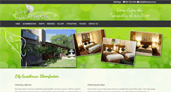 Desktop Screenshot of lilyhouse.co.za